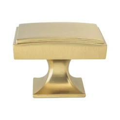 Berenson Hearthstone Knob in Modern Brushed Gold