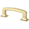 Berenson Hearthstone Pull in Modern Brushed Gold