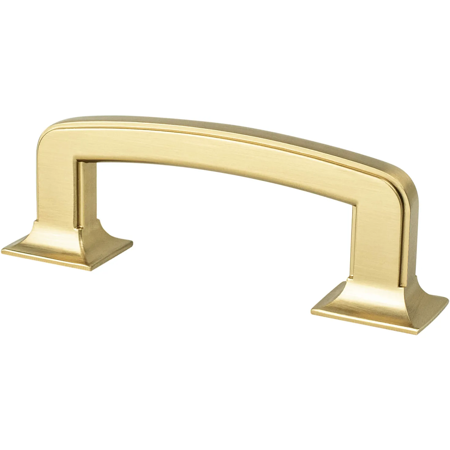 Berenson Hearthstone Pull in Modern Brushed Gold