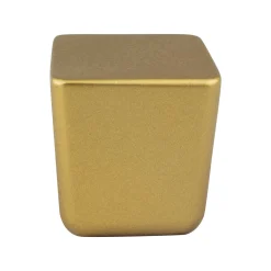 Berenson Mini Knob in Honey Gold - Square
