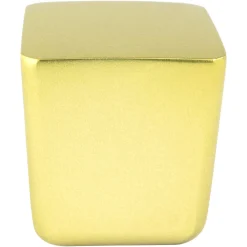Berenson Mini Knob in Soft Gold - Square