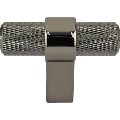 Berenson Radial Reign Knob in Black Nickel