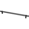 Berenson Rivet Rebel Appliance Pull in Slate and Matte Black