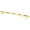 Berenson Rivet Rebel Appliance Pull in Modern Brushed Gold