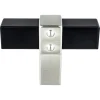 Berenson Rivet Rebel Knob in Matte Black and Brushed Nickel