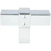 Berenson Rivet Rebel Knob in Polished Chrome