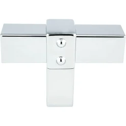 Berenson Rivet Rebel Knob in Polished Chrome