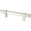 Berenson Rivet Rebel Pull in Brushed Nickel