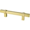 Berenson Rivet Rebel Pull in Modern Brushed Gold
