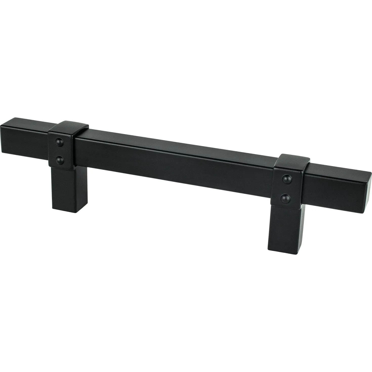 Berenson Rivet Rebel Pull in Matte Black