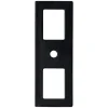 Berenson Statler Backplate in Matte Black