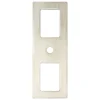 Berenson Statler Backplate in Brushed Nickel