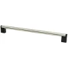 Berenson Studio Remix Appliance Pull in Brushed Nickel and Matte Black