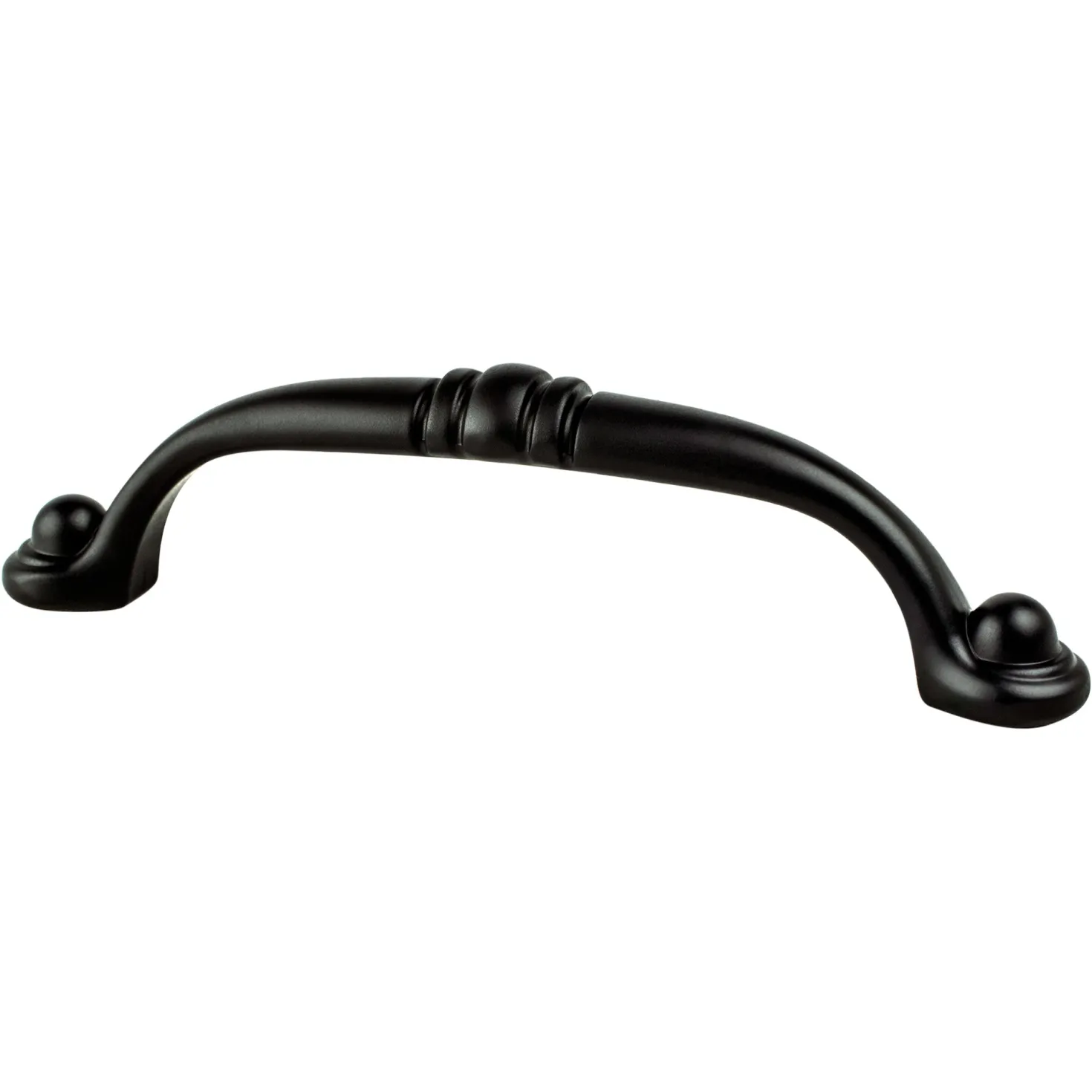 Berenson Traditional Advantage Three Pull in Matte Black