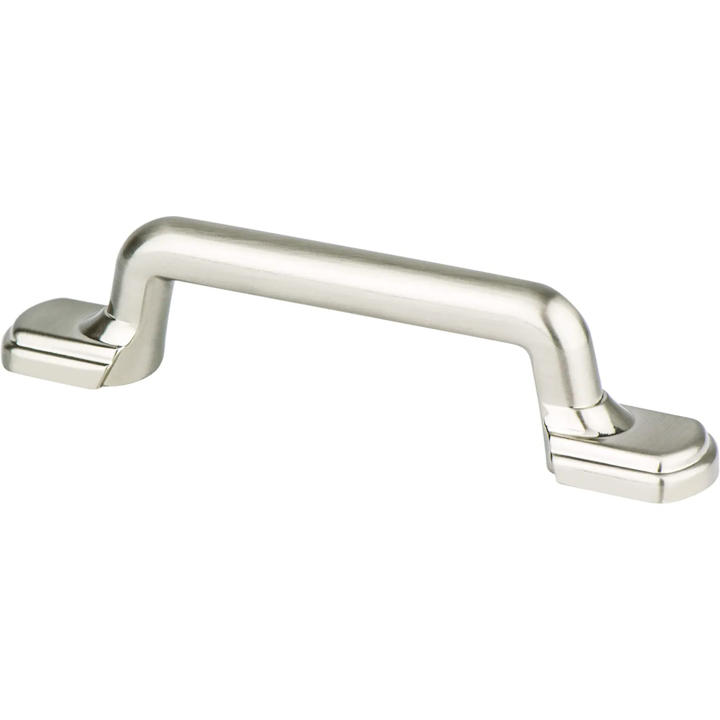 Berenson Traditional Advantage Two Pull in Brushed Nickel - Round
