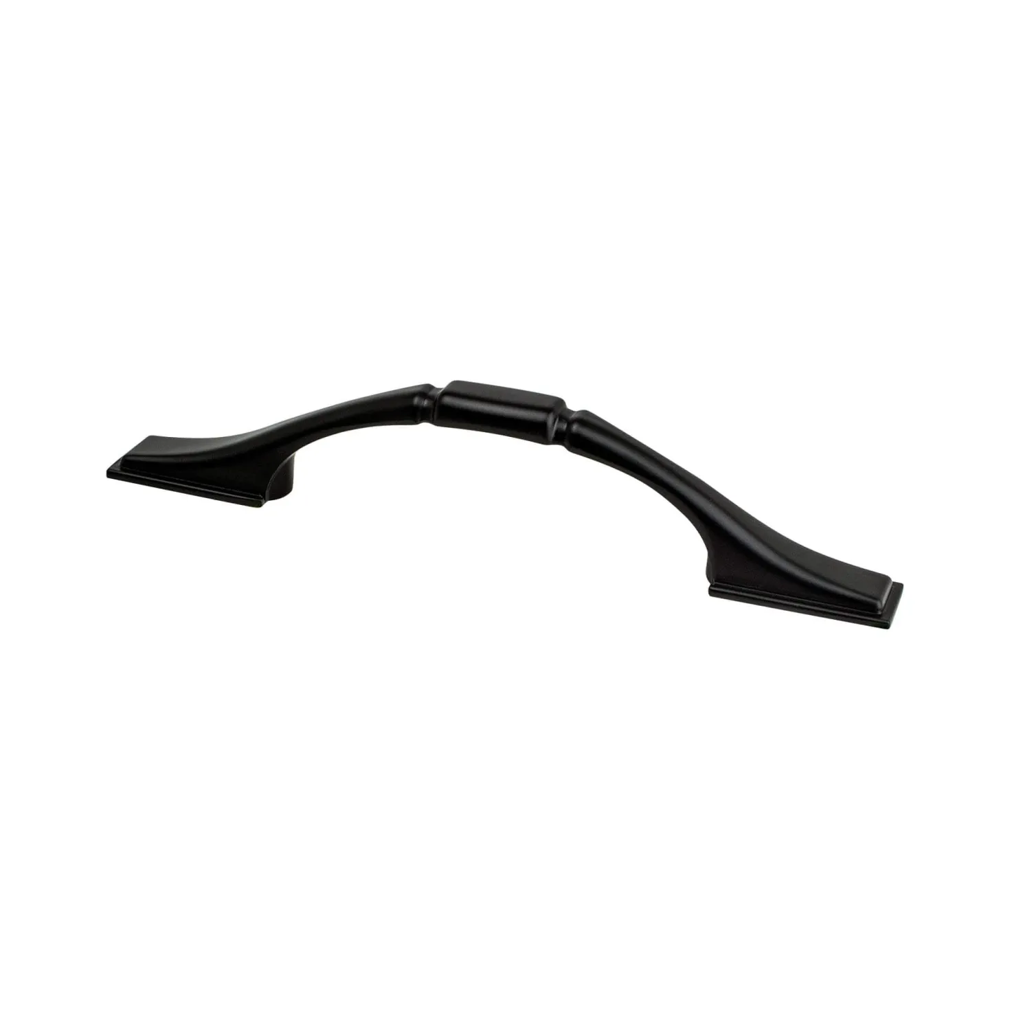 Berenson Traditional Advantage One Pull in Matte Black - Square