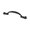 Berenson Traditional Advantage Four Pull in Matte Black - Round