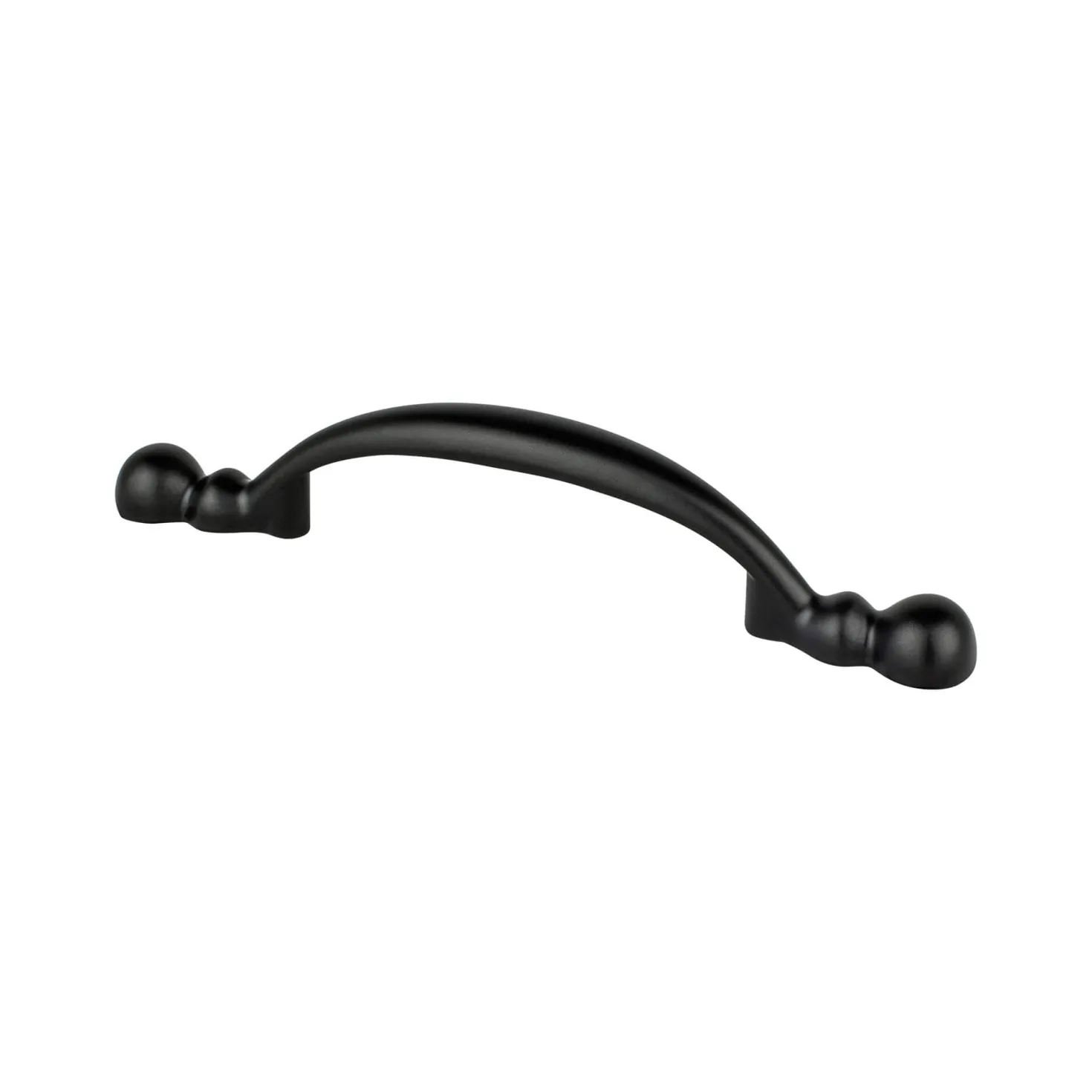 Berenson Traditional Advantage Four Pull in Matte Black - Round