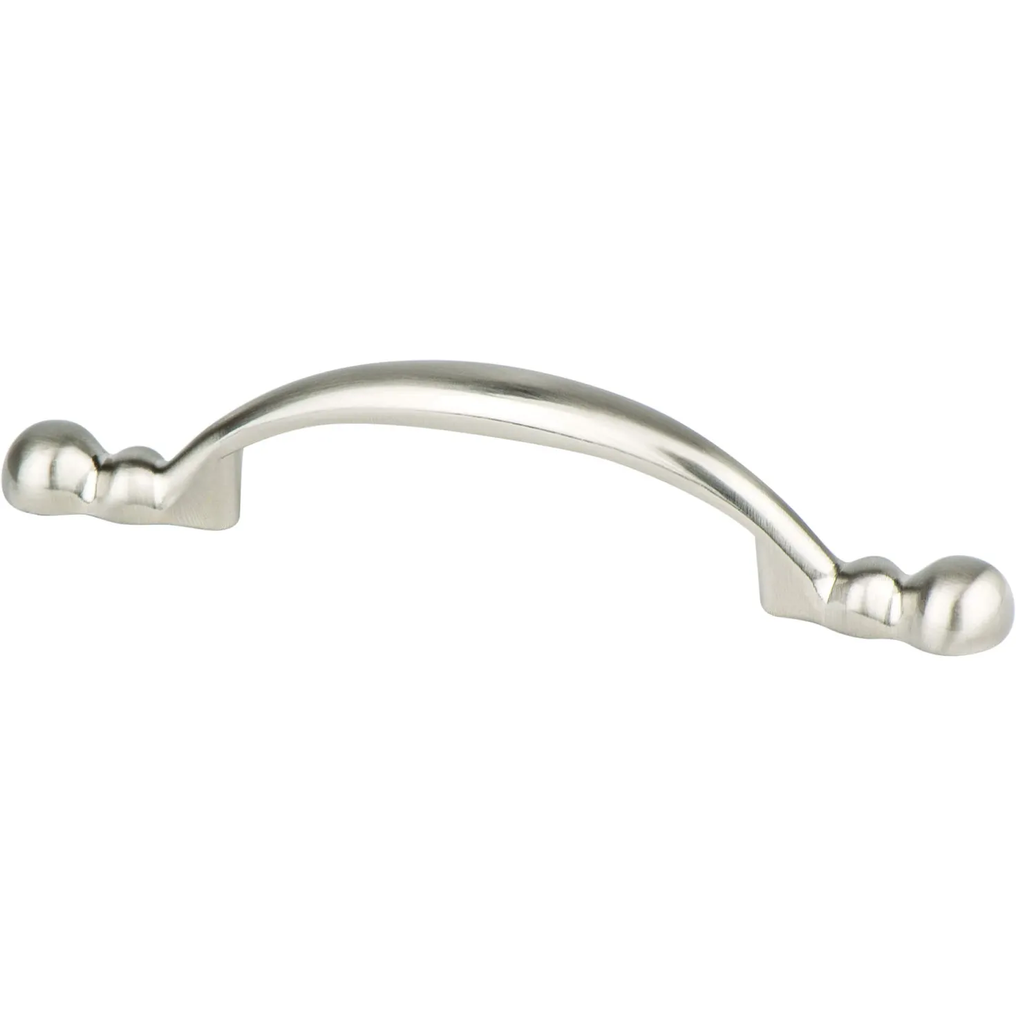 Berenson Traditional Advantage Four Pull in Brushed Nickel - Round