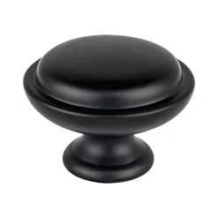 Berenson Traditional Advantage One Knob in Matte Black