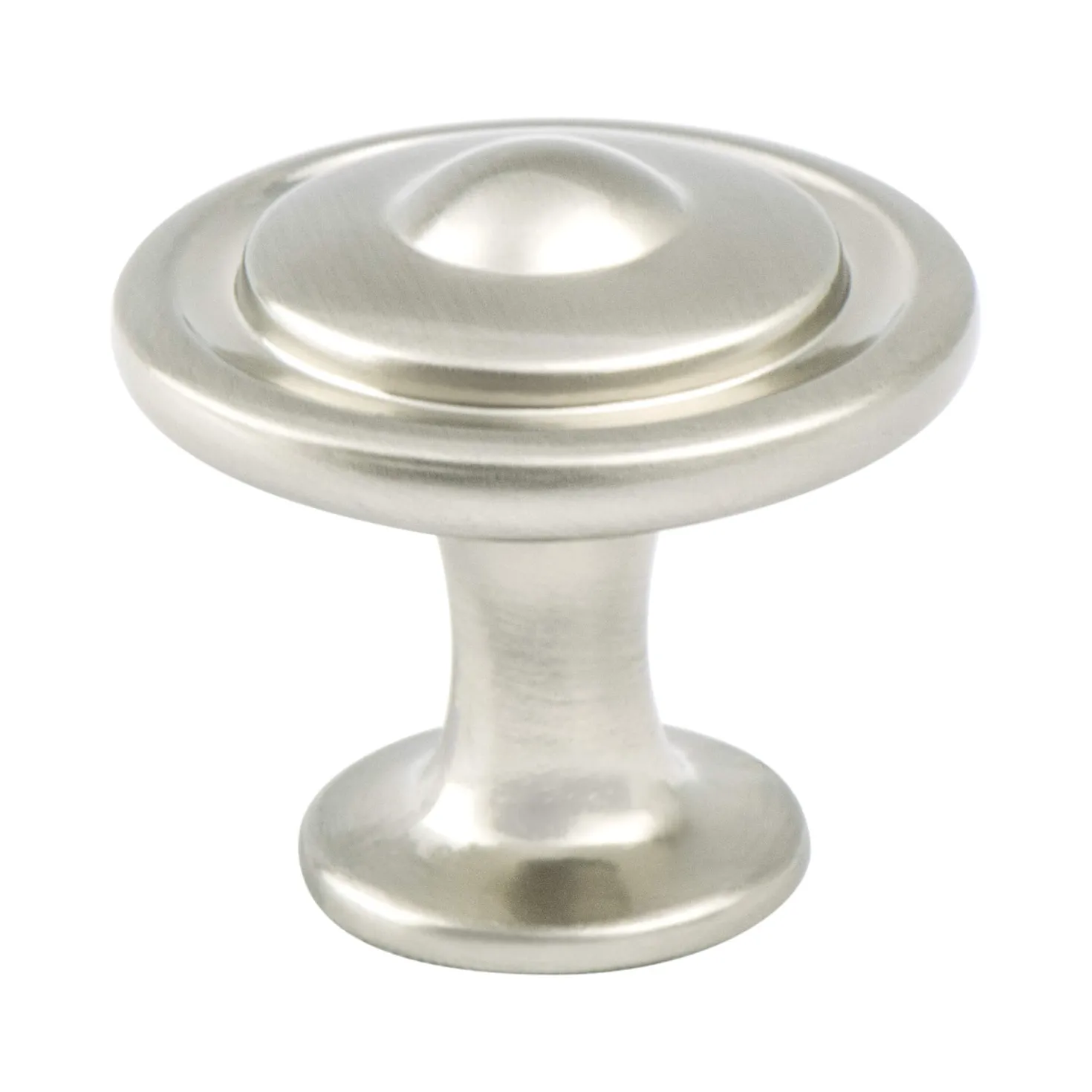 Berenson Traditional Advantage Three Knob in Brushed Nickel