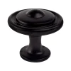 Berenson Traditional Advantage Three Knob in Matte Black