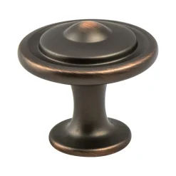 Berenson Traditional Advantage Three Knob in Verona Bronze