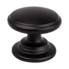 Berenson Traditional Advantage Two Knob in Matte Black