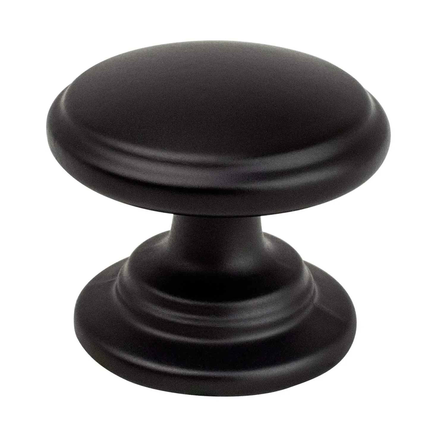 Berenson Traditional Advantage Two Knob in Matte Black