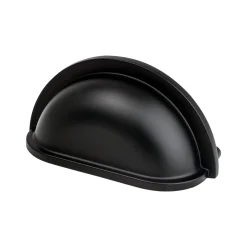 Berenson Traditional Advantage Three Cup Pull in Matte Black