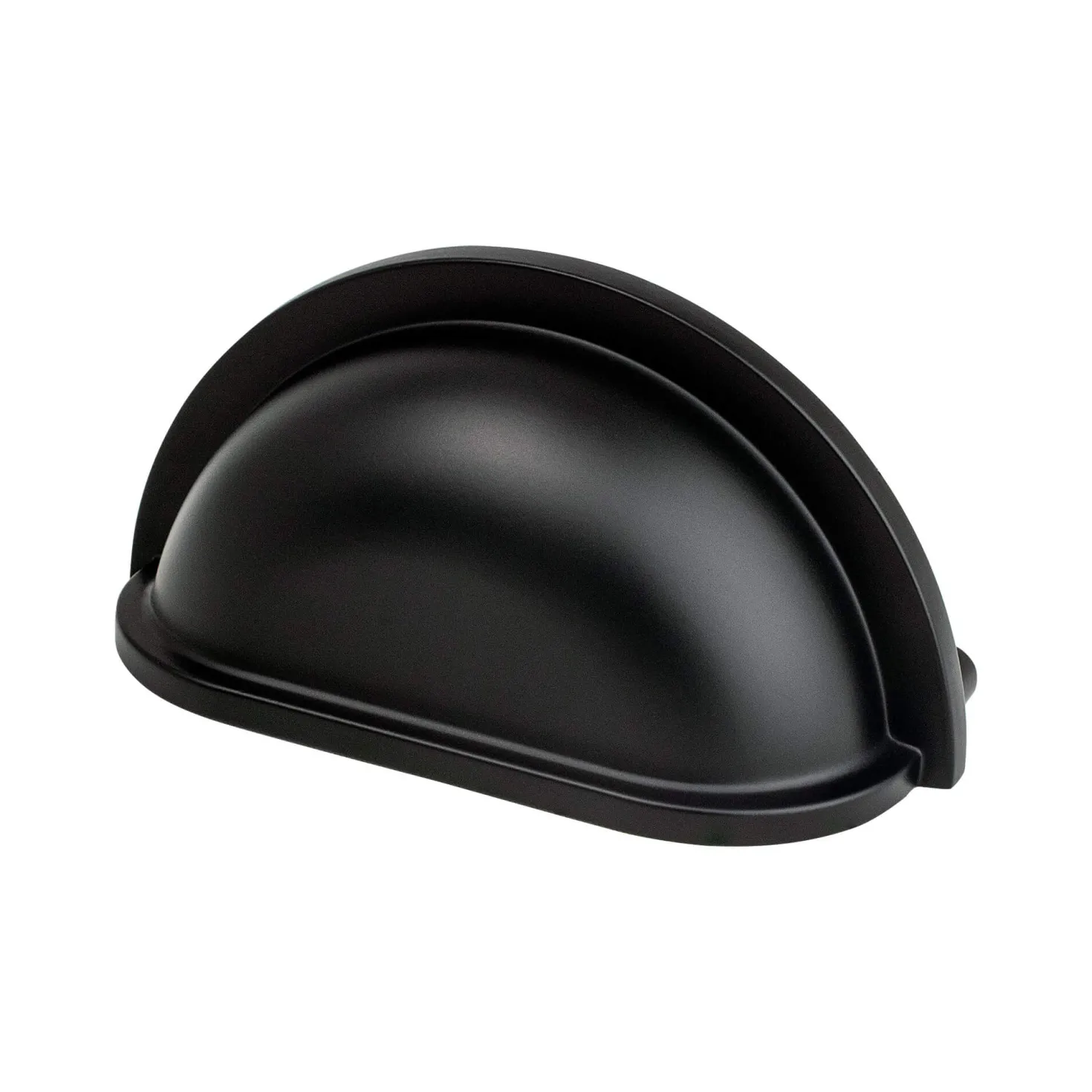 Berenson Traditional Advantage Three Cup Pull in Matte Black