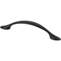 Berenson Transitional Advantage Three Pull in Matte Black - Round