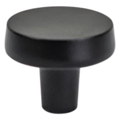 Berenson Transitional Advantage Four Knob in Matte Black