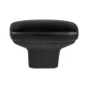 Berenson Transitional Advantage One Knob in Matte Black - Round