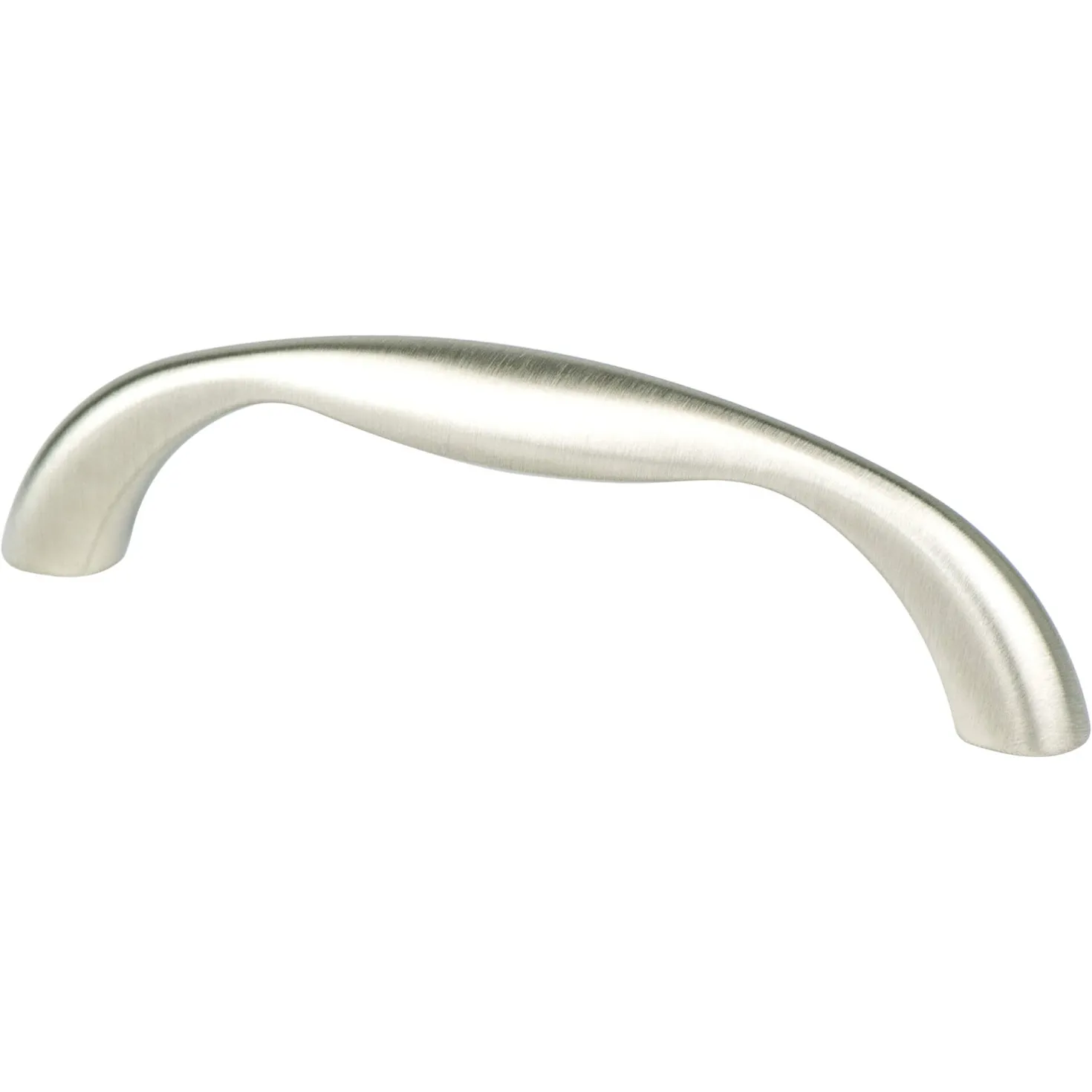 Berenson Valencia Pull in Brushed Nickel - Round