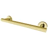 Berwyn 12" Stainless Steel Grab Bar in Polished Brass