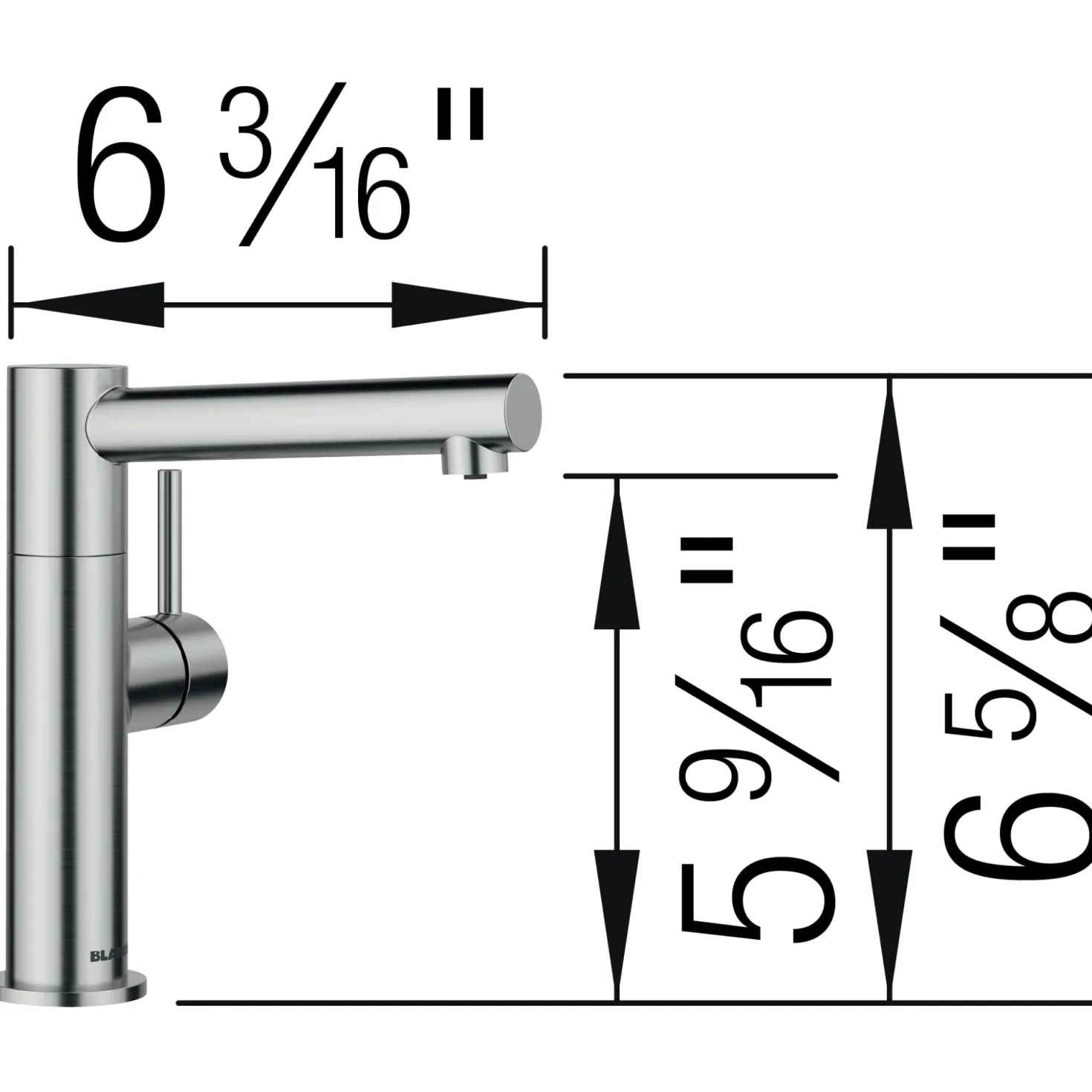 BLANCO Alta II Water Filter Faucet