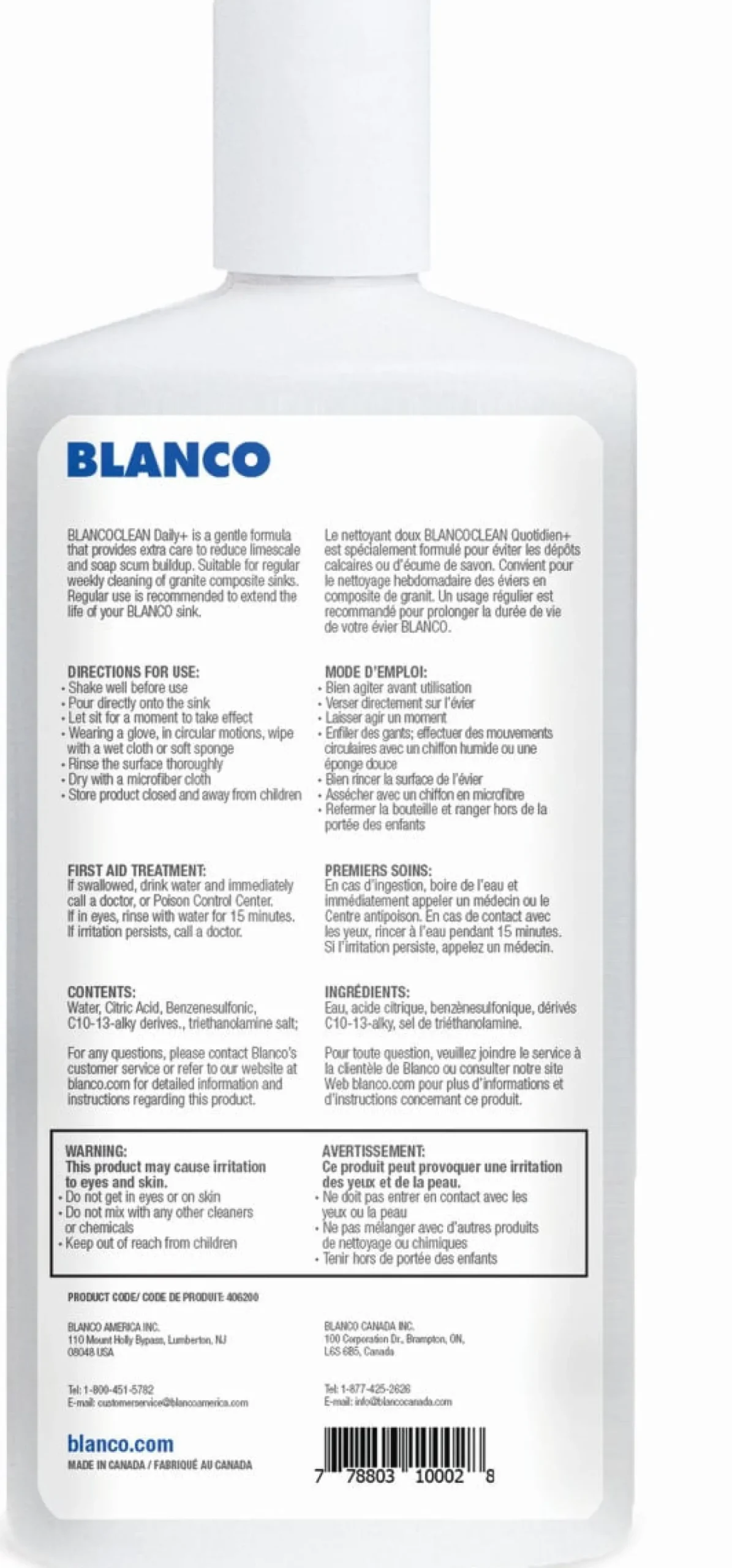 BLANCOCLEAN Daily+ Cleaner for BLANCO Sinks