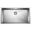 BLANCO Cuvee R15 32" Undermount Single Bowl Kitchen Sink