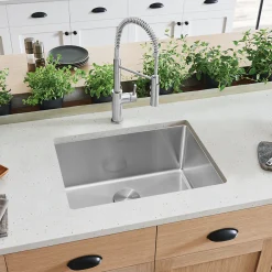 BLANCO Cuvee R15 25" Undermount Stainless Single Bowl Kitchen Sink