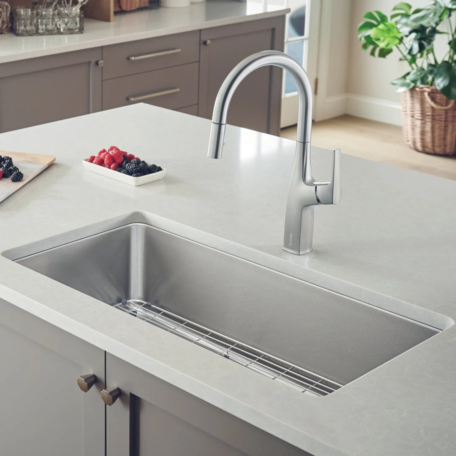 BLANCO Formera 33" Super-Single Undermount Stainless Kitchen Sink
