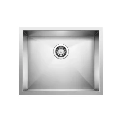 BLANCO Precision 22" Zero Radius Single Bowl Kitchen Sink