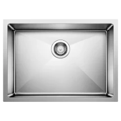 BLANCO Quatrus 25" Undermount Small Radius Single Bowl Kitchen Sink