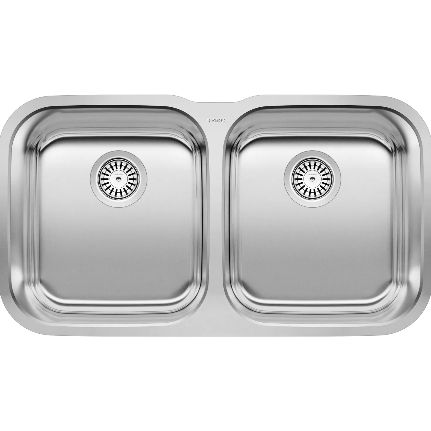 BLANCO 33" Stellar Equal Double Bowl Undermount Kitchen Sink