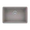 BLANCO 27" Undermount Precis SILGRANIT Kitchen Sink