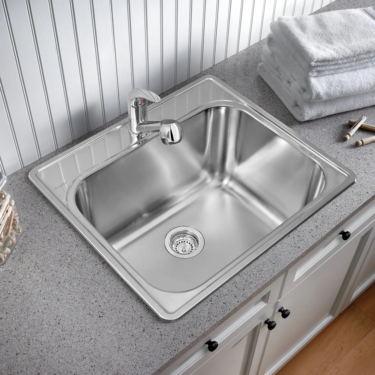 BLANCO 25 x 22 Drop-In Laundry Sink