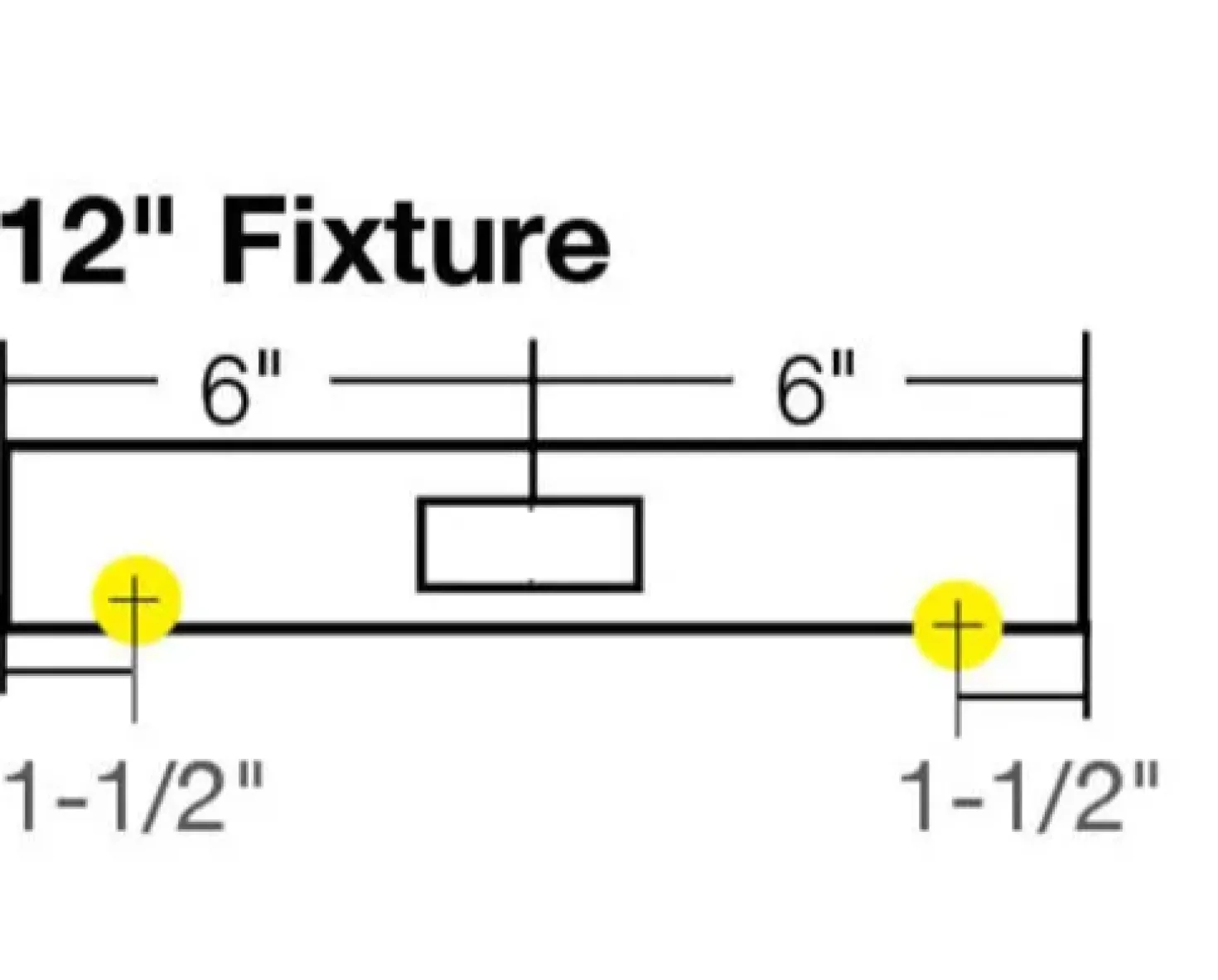 Blank Under Cabinet Power Strip - Shell Only
