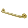 Camelon 16" Brass Decorative Grab Bar in Brushed Brass