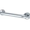 Camelon 32" Brass Decorative Grab Bar in Polished Chrome