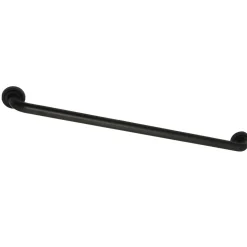 Camelon 32" Brass Decorative Grab Bar in Matte Black